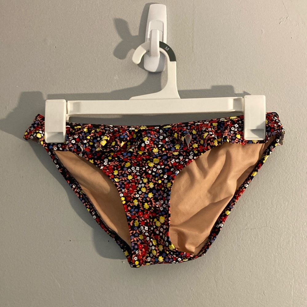 J.Crew Floral Bikini Bottoms